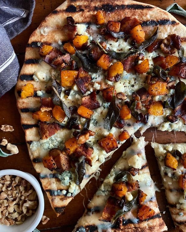 Roasted Butternut Squash and Sage Pizza