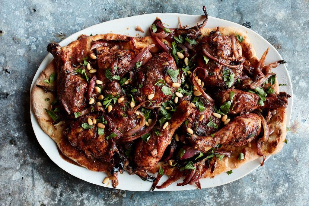 Roasted Chicken with Sumac and Red Onion