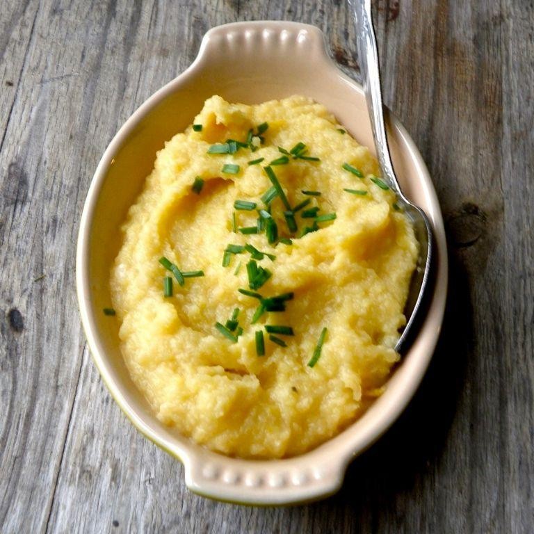 Roasted Garlic Mashed Rutabaga