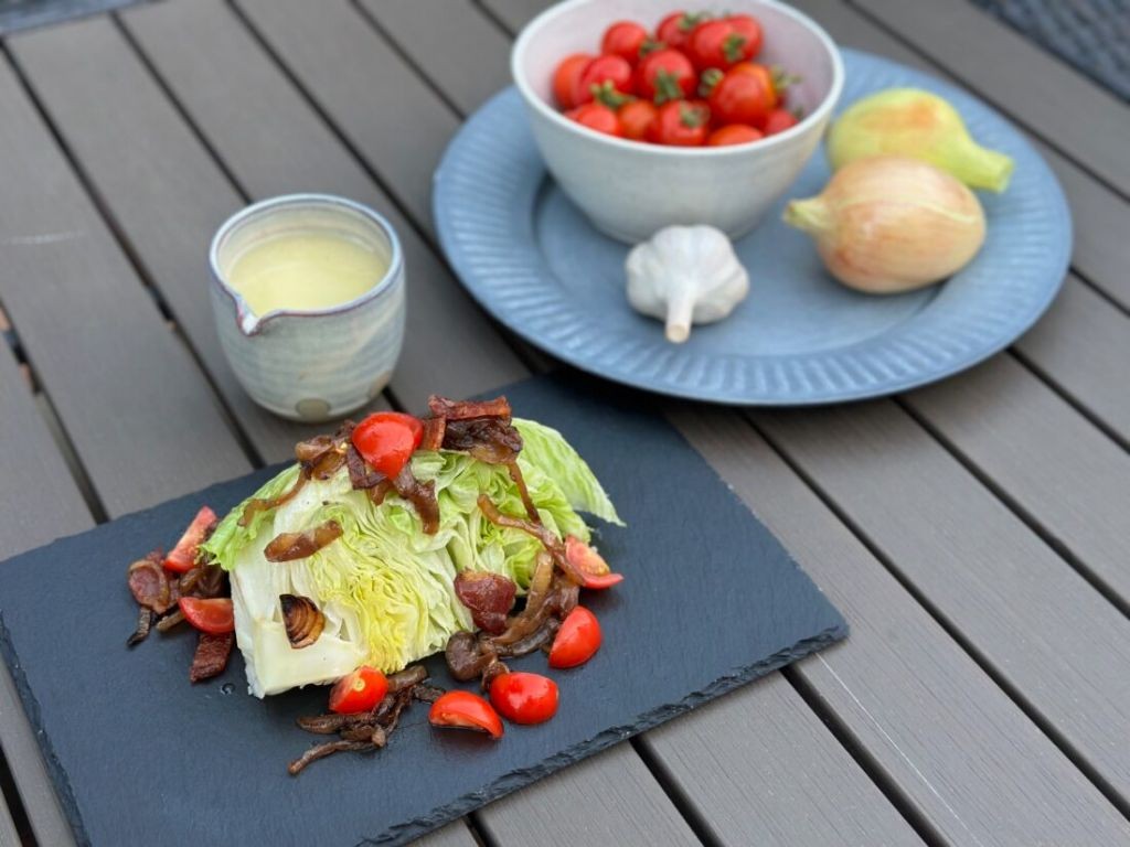 Roasted Garlic Wedge Salad