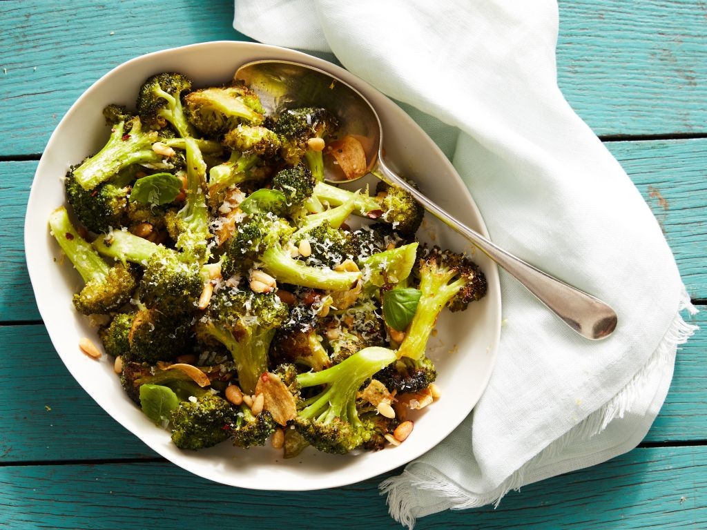 Roasted Parmesan Broccoli