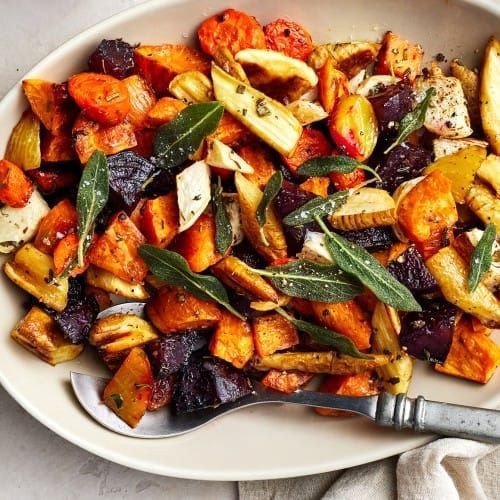 Roasted Root Vegetable Casserole