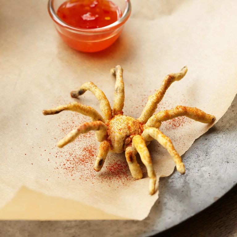Roasted Tarantula with Chili Lime Seasoning