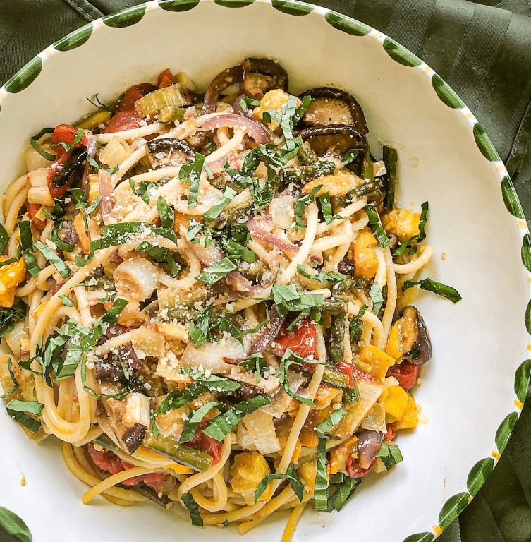 Roasted Vegetable Pasta Primavera