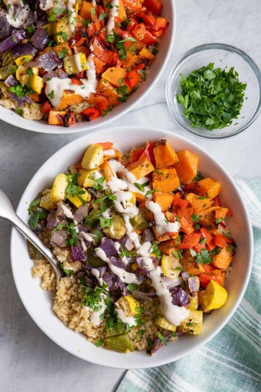 Roasted Vegetable and Quinoa Bowl