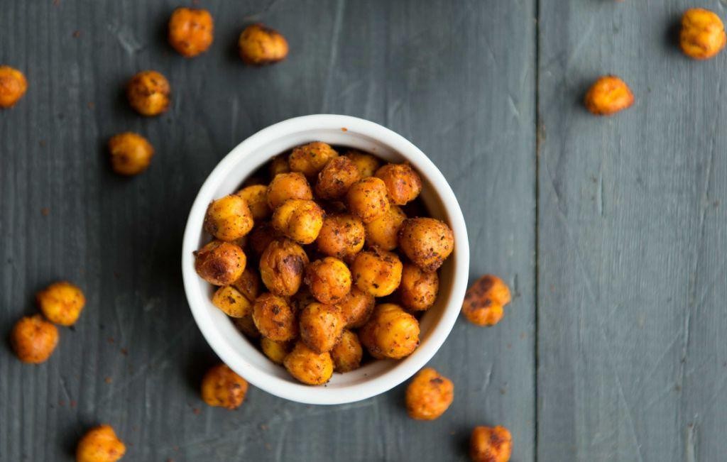 Roasted chickpeas with smoked paprika