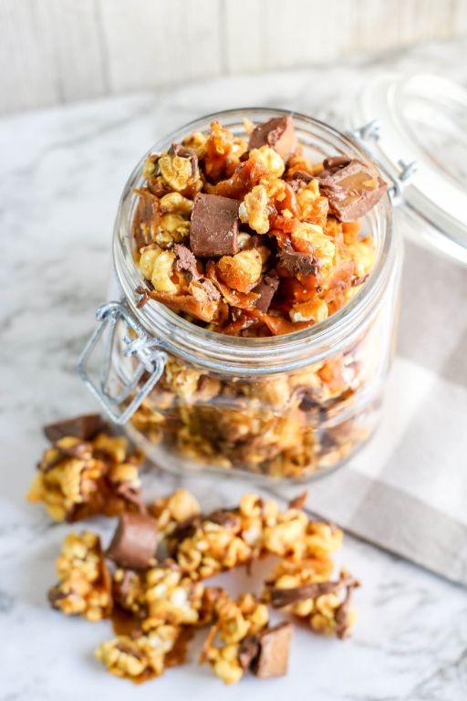 Rolo Caramel Popcorn