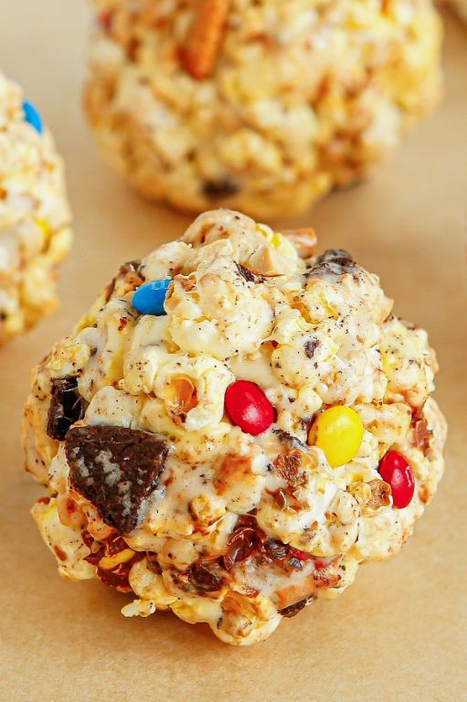 Rolo Popcorn Balls