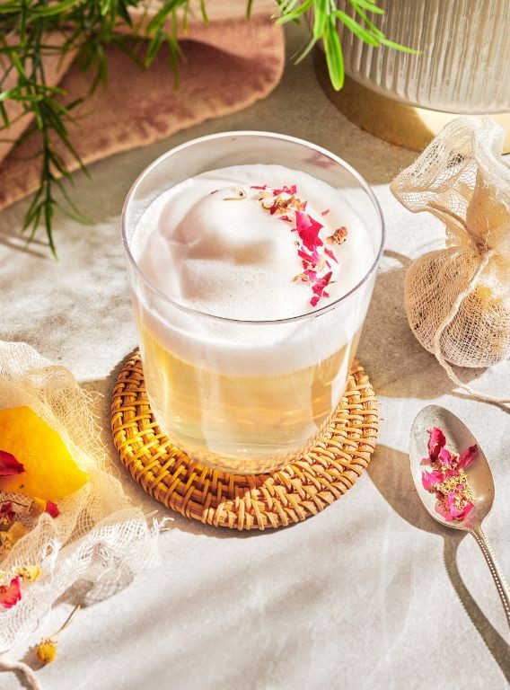 Rose Petal Honey Tea
