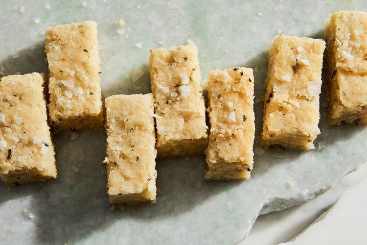 Rosemary Sea Salt Shortbread