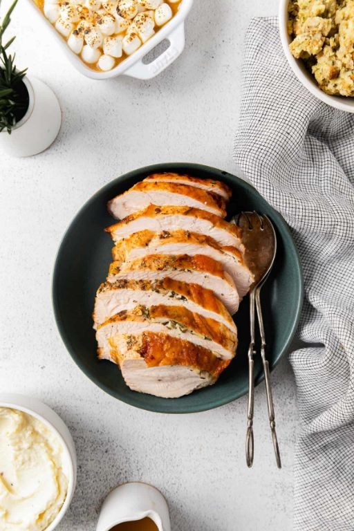 Rosemary and Garlic Fried Turkey Breast
