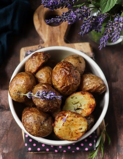 Rosemary and Lavender Roasted Potatoes