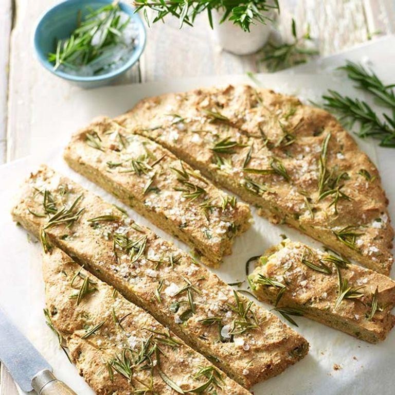 Rosemary and Olive Oil Vegan Flatbread