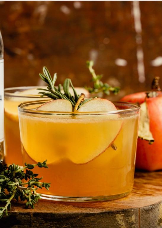 Rosemary and Thyme Infused Cider