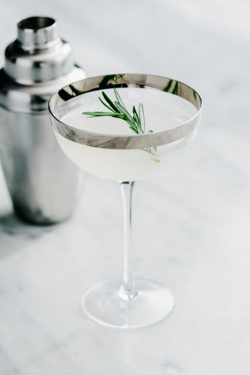 Rosemary-Infused Vodka Gimlet