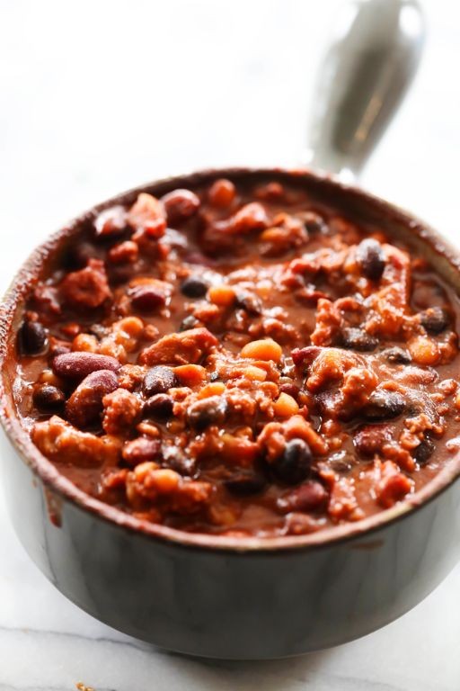 Round Steak Chili with Beans