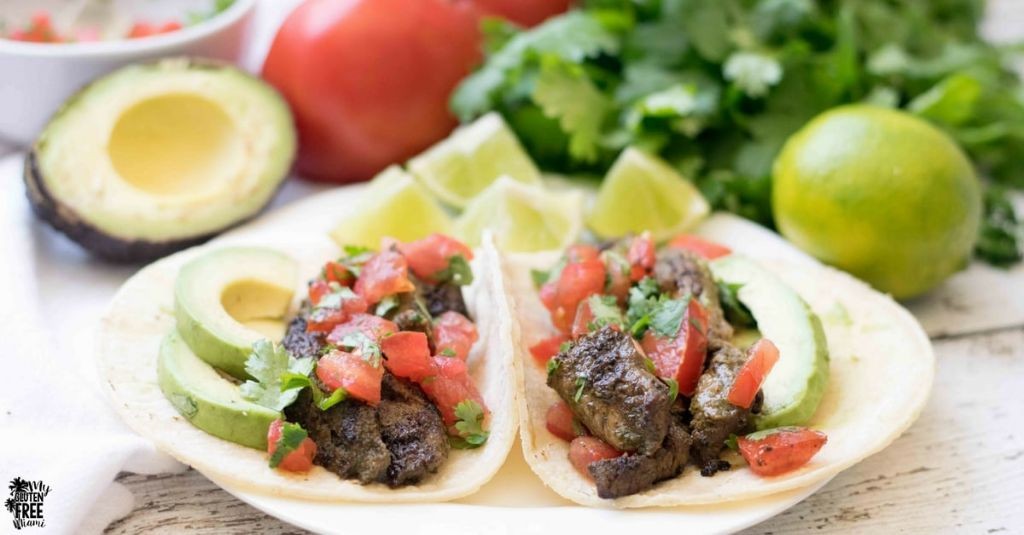 Round Steak Tacos with Fresh Salsa