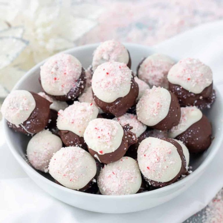 RumChata Peppermint Bark Cake Pops