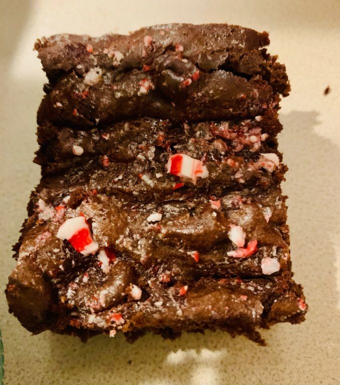 RumChata Peppermint Bark Fudge
