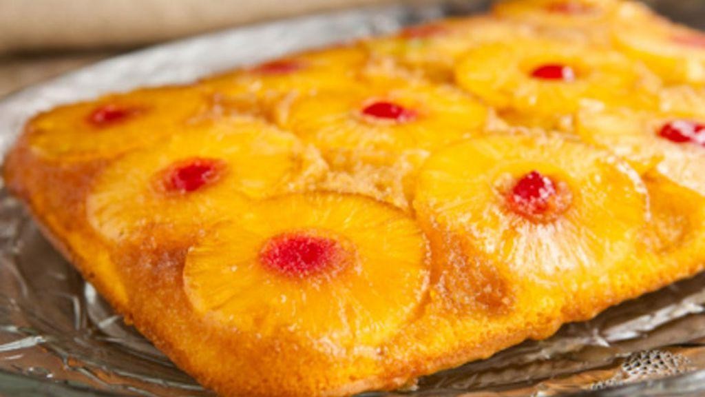 Rum-Infused Pineapple Upside Down Cake