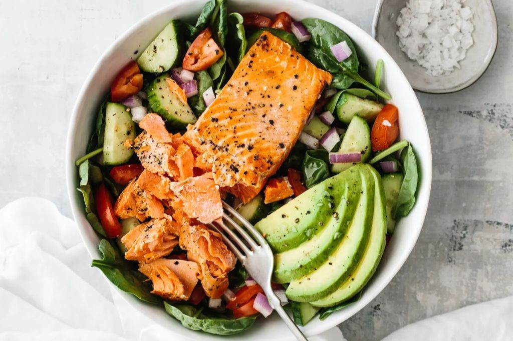 Salmon and Avocado Salad
