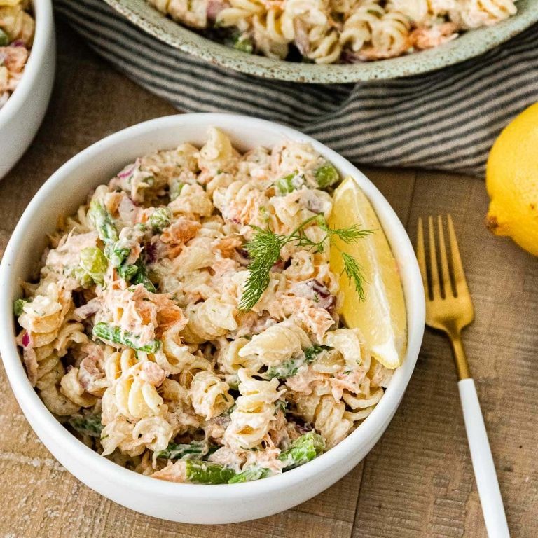 Salmon and Dill Pasta Salad