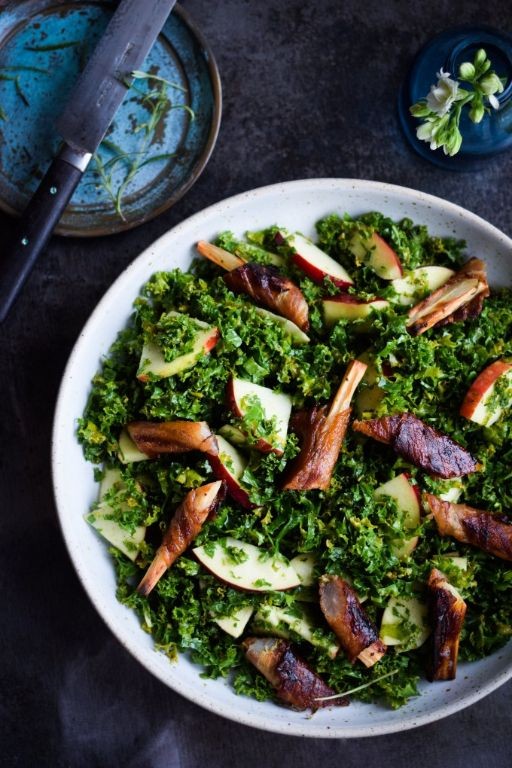 Salsify Salad with Mustard Vinaigrette