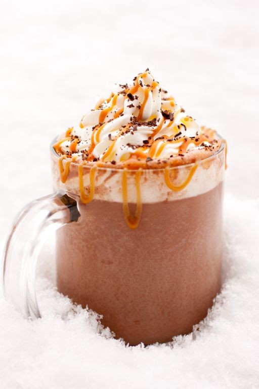 Salted Caramel Hot Chocolate