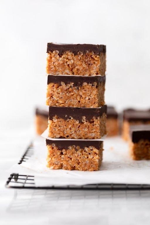 Salted Caramel Scotcheroos
