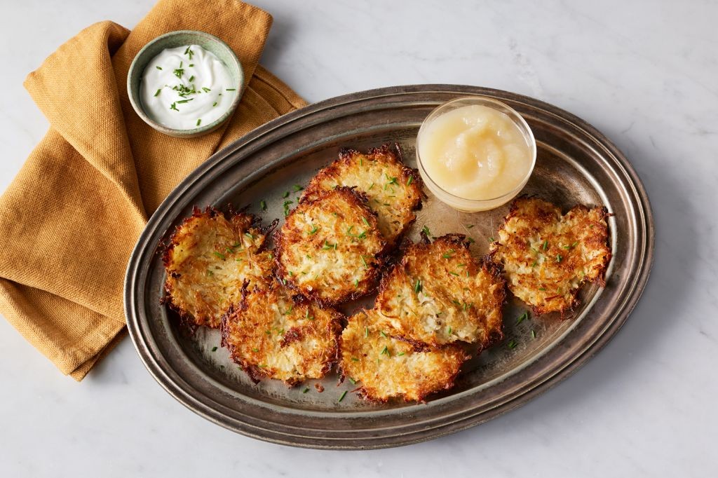 Sauerkraut and Potato Pancakes