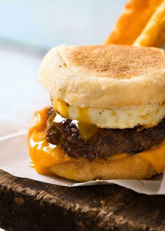 Sausage and Egg English Muffin