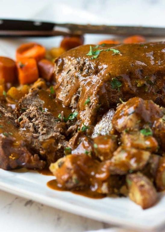 Savory Crock Pot Pot Roast