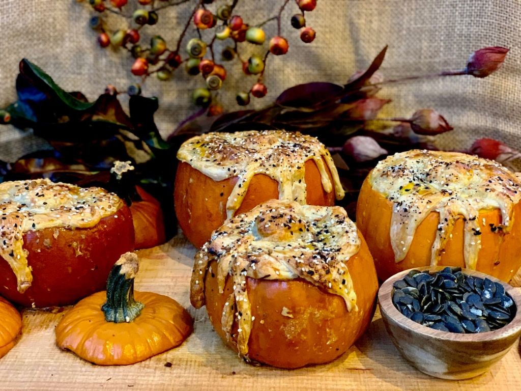 Savory Mini Pumpkin Pot Pies