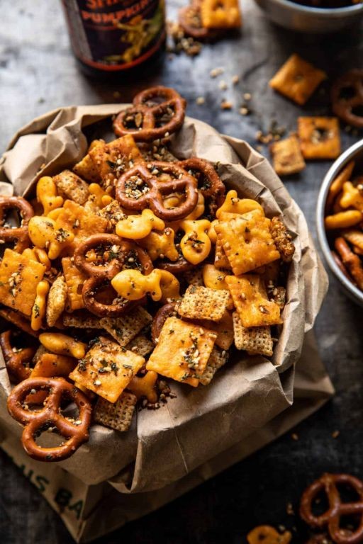 Savory Pretzel and Seed Mix