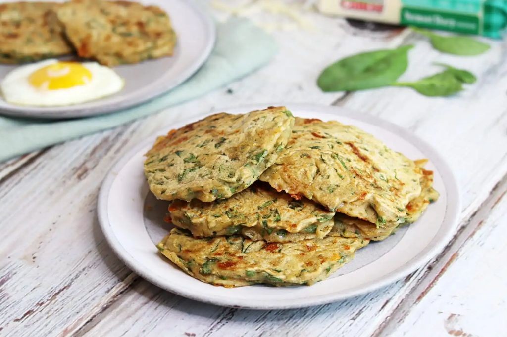 Savory Spinach Gluten-Free Pancakes