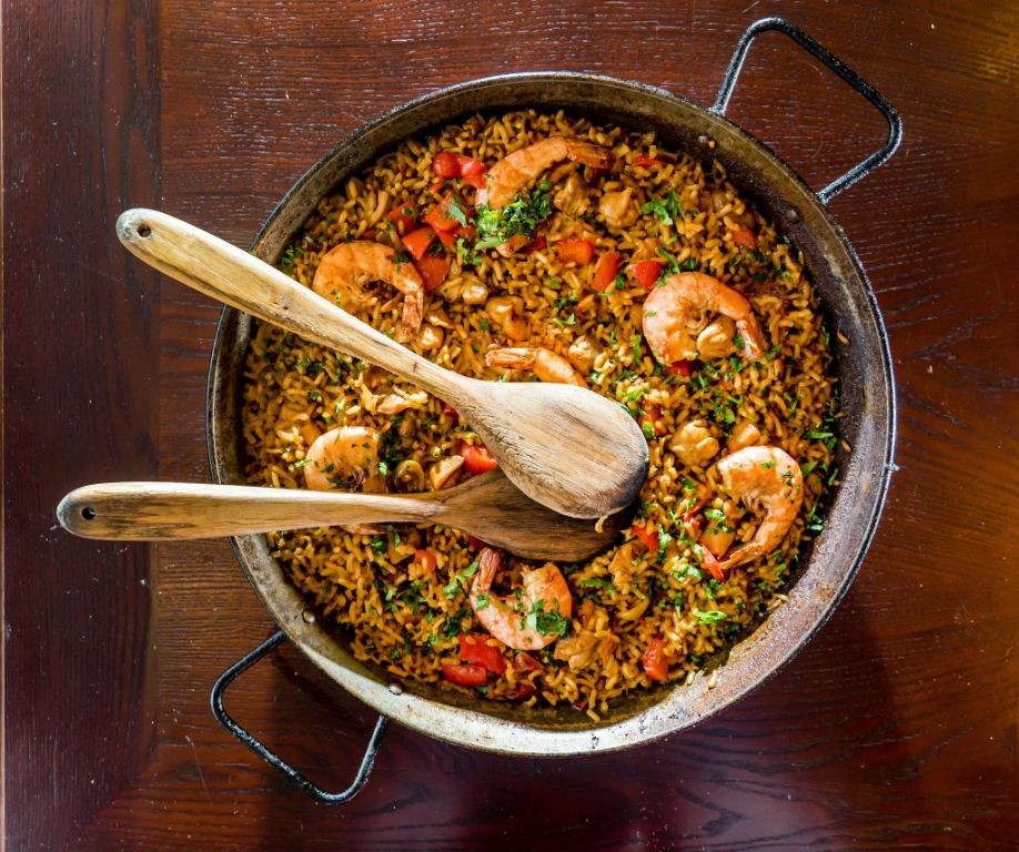 Seafood Paella with Saffron