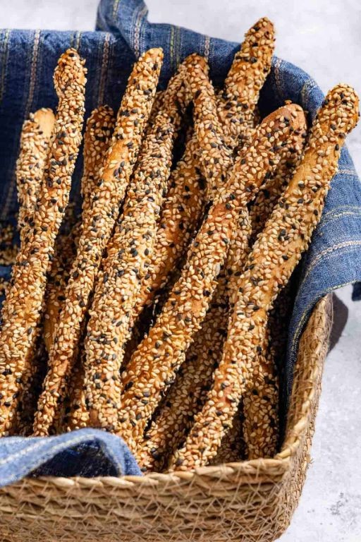 Sesame Seed Breadsticks