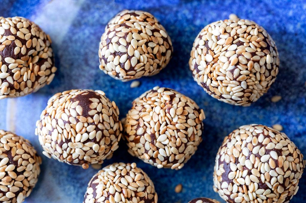 Sesame Seed Chocolate Truffles
