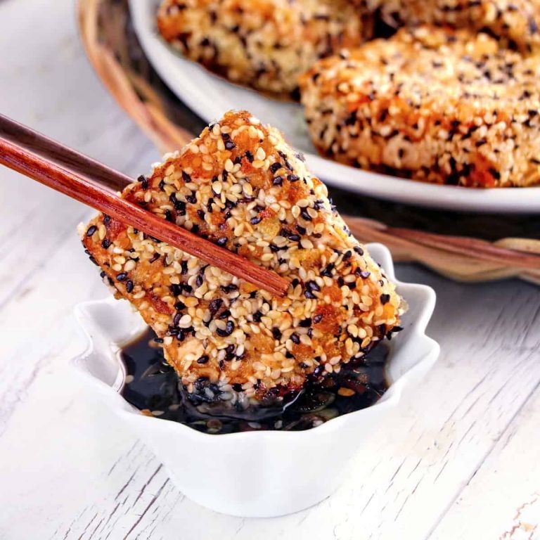 Sesame Seed Crusted Tofu