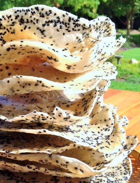 Sesame Seed Rice Crackers