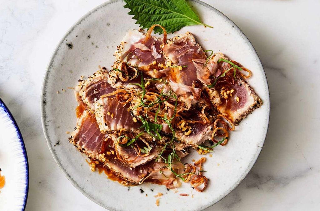 Sesame-Crusted Tuna Tataki