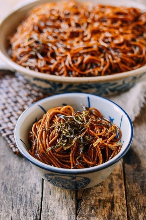 Shanghai Scallion Oil Noodles