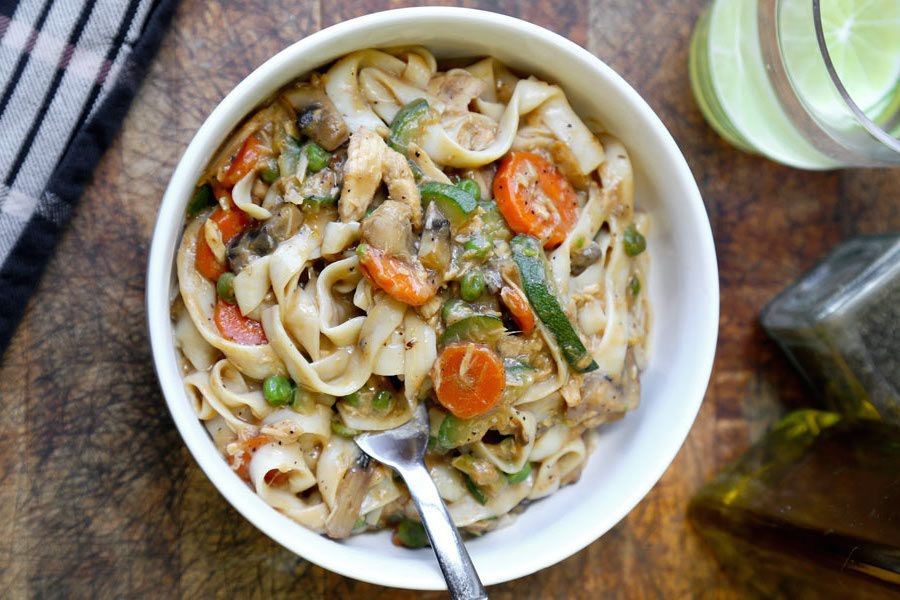 Shirataki Noodle Tuna Casserole