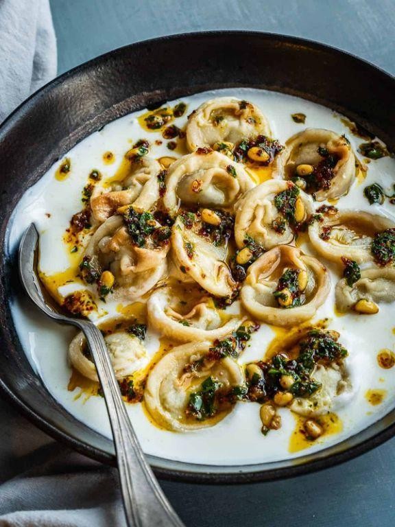 Shish Barak (Meat Dumplings in Yogurt Sauce)