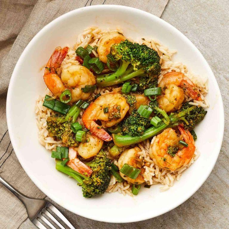 Shrimp and Broccoli Stir-Fry