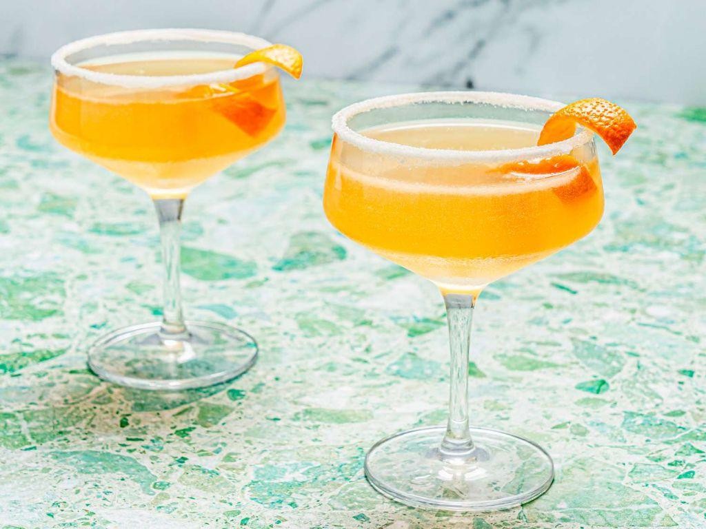 Sidecar with Cognac and Triple Sec