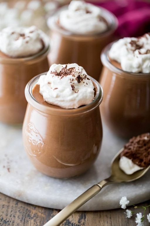 Silky Smooth Chocolate Mousse with Whisked Egg Whites