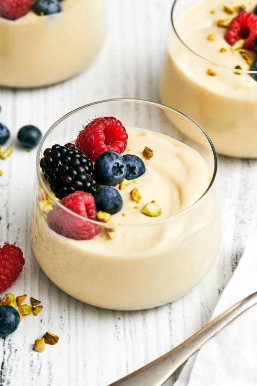 Silky Smooth Vanilla Custard Pudding