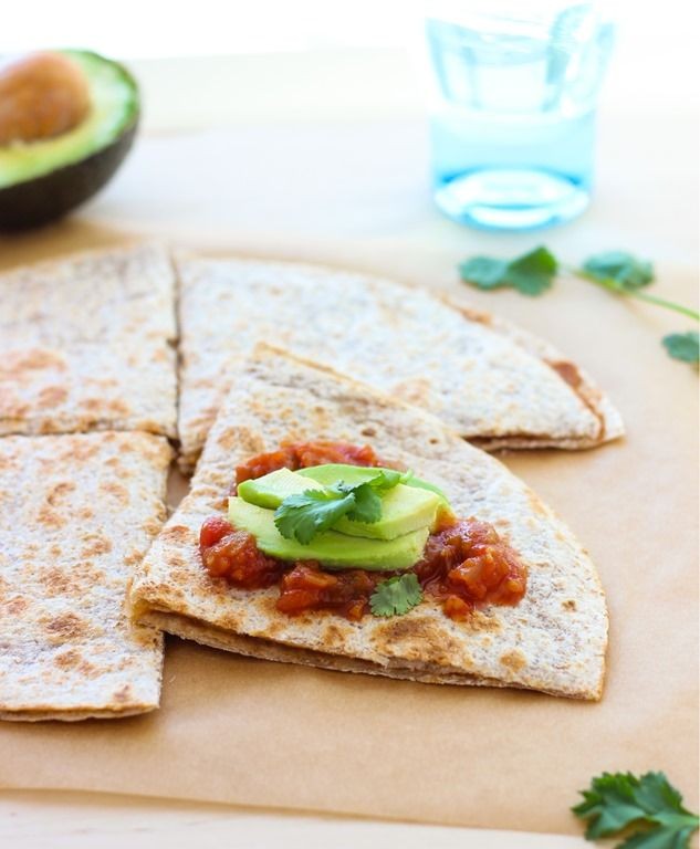 Simple 4 Ingredient Cheese Quesadilla