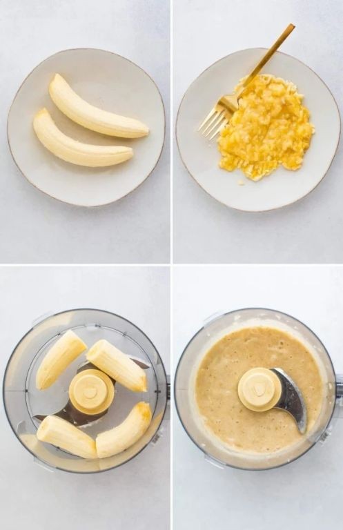 Simple Banana and Cinnamon Puree